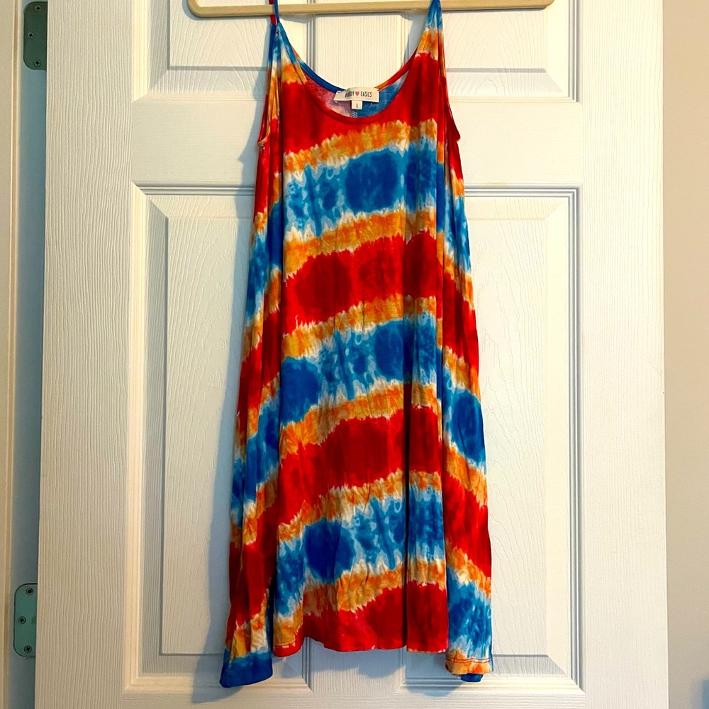 Buddy Love Basics Swing Dress Tie Dye